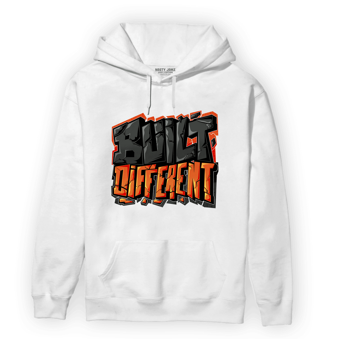 Fear Pack 3s Hoodie Match Built Different - NastyJamz