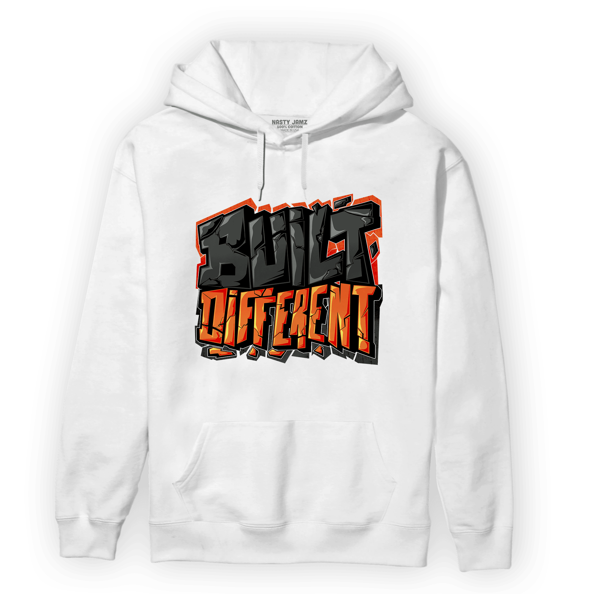 Fear Pack 3s Hoodie Match Built Different - NastyJamz