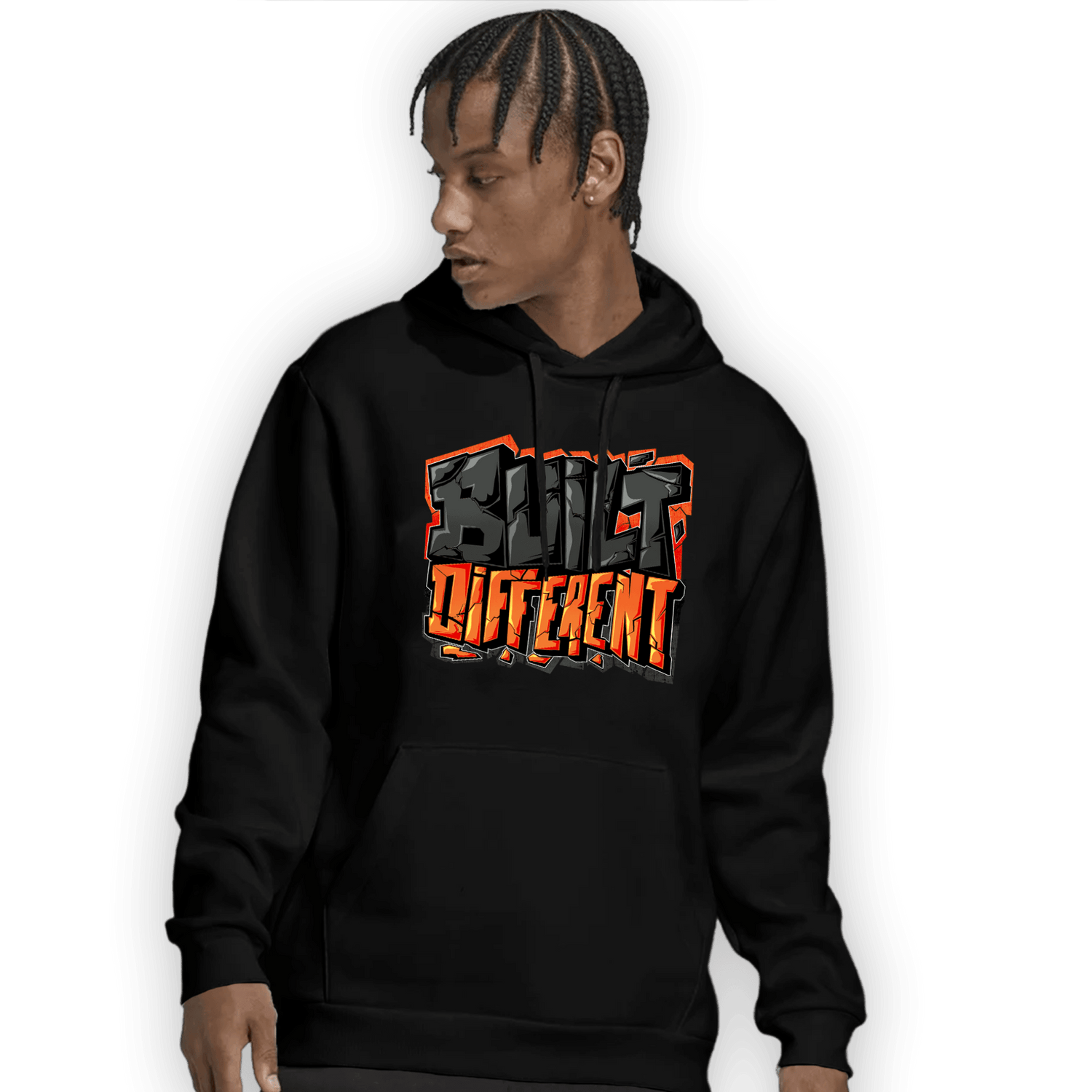 Fear Pack 3s Hoodie Match Built Different - NastyJamz