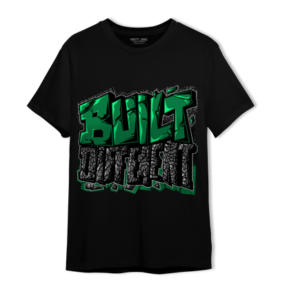Lucky Green 3s T Shirt Match Built Different - NastyJamz
