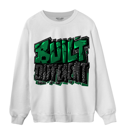 Lucky Green 3s Sweatshirt Match Built Different - NastyJamz