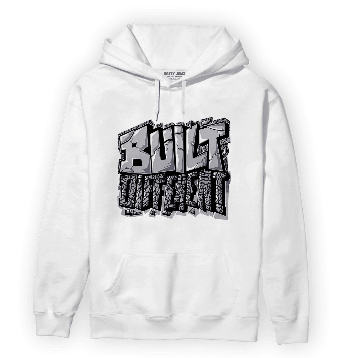 Off Noir 3s Hoodie Match Built Different - NastyJamz