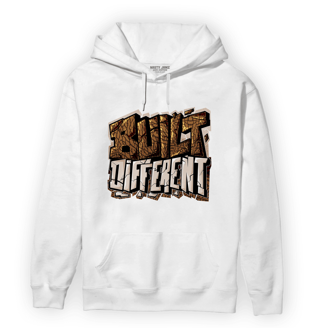 Palomino 3s Hoodie Match Built Different - NastyJamz