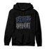 White Navy 3s Hoodie Match Built Different - NastyJamz