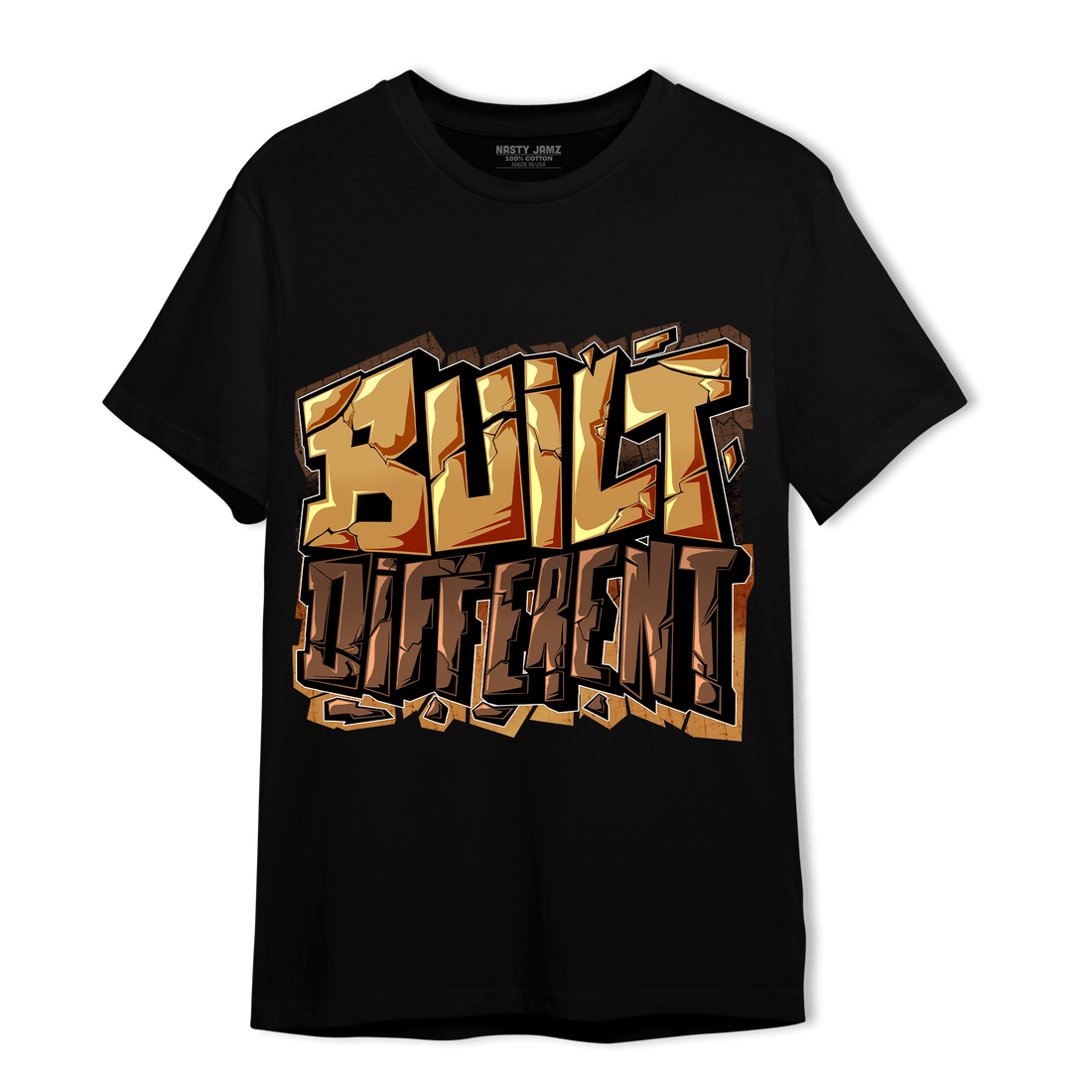 Cacao Wow 4s T Shirt Match Built Different - NastyJamz