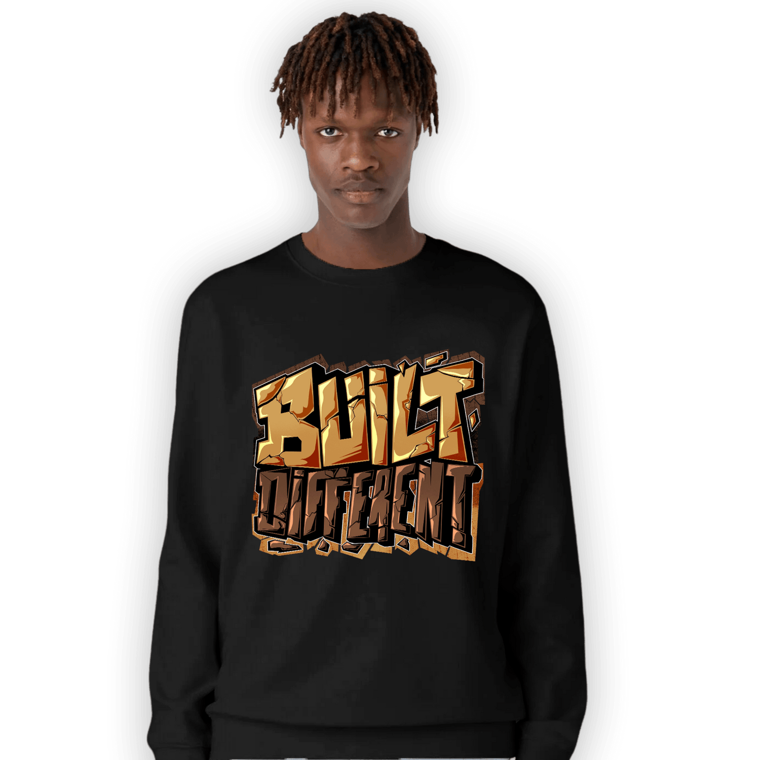 Cacao Wow 4s Sweatshirt Match Built Different - NastyJamz