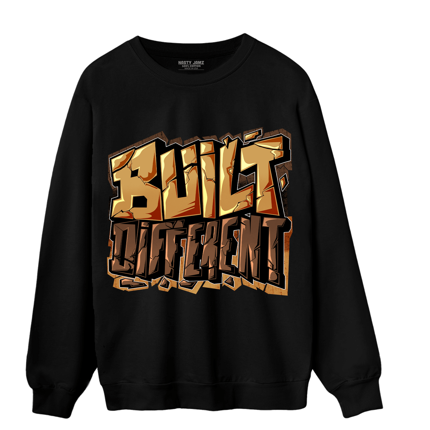 Cacao Wow 4s Sweatshirt Match Built Different - NastyJamz