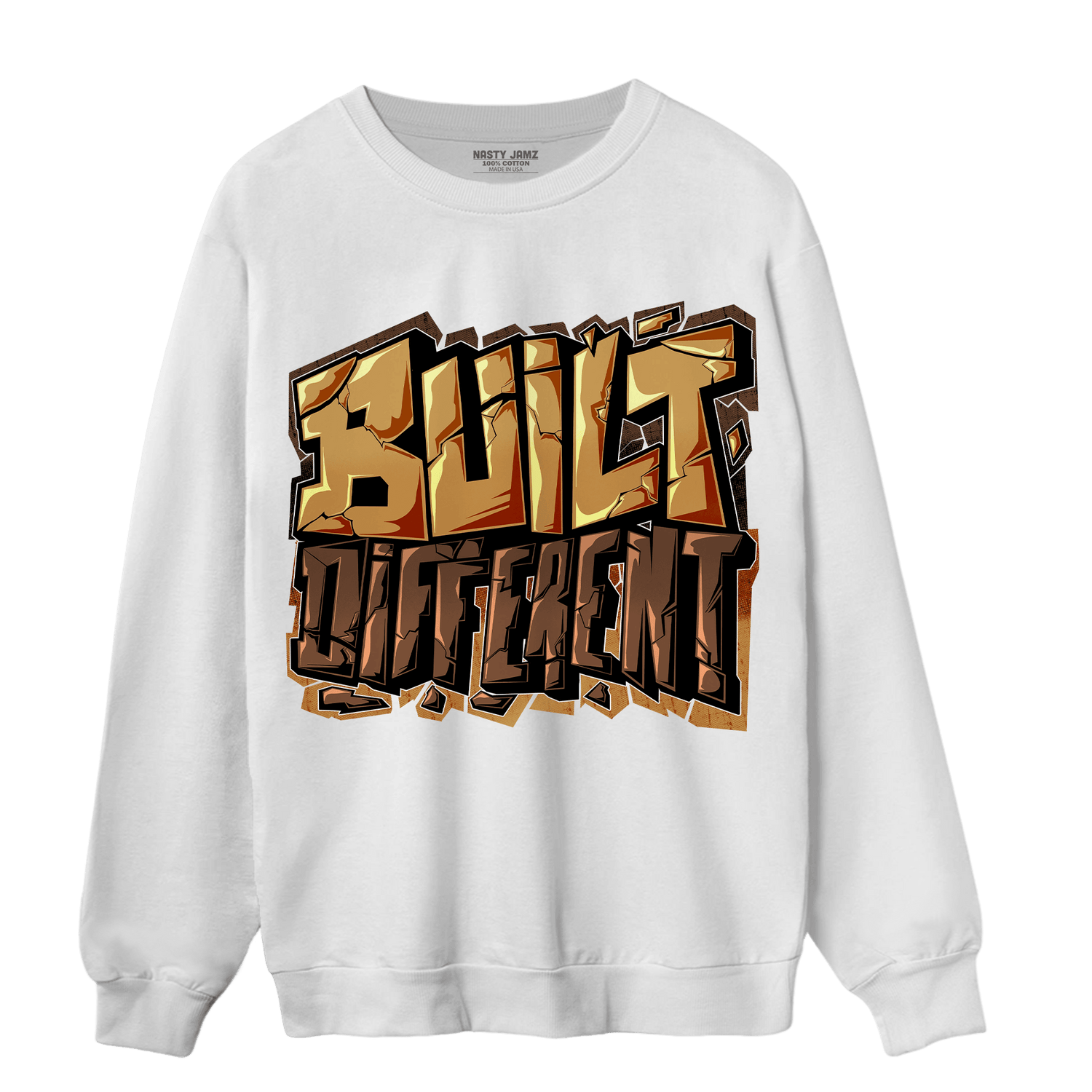 Cacao Wow 4s Sweatshirt Match Built Different - NastyJamz