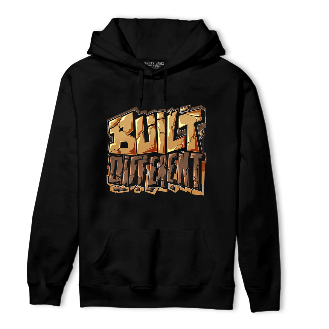 Cacao Wow 4s Hoodie Match Built Different - NastyJamz