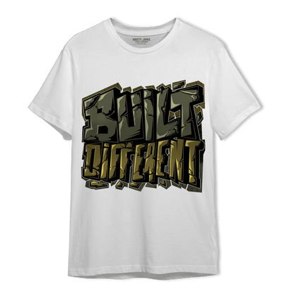 SE Craft Medium Olive 4s T Shirt Match Built Different - NastyJamz