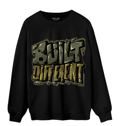 SE Craft Medium Olive 4s Sweatshirt Match Built Different - NastyJamz