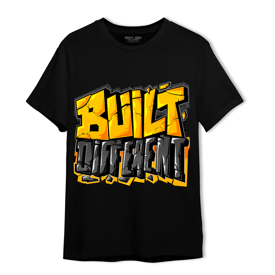 Thunder 4s T Shirt Match Built Different - NastyJamz