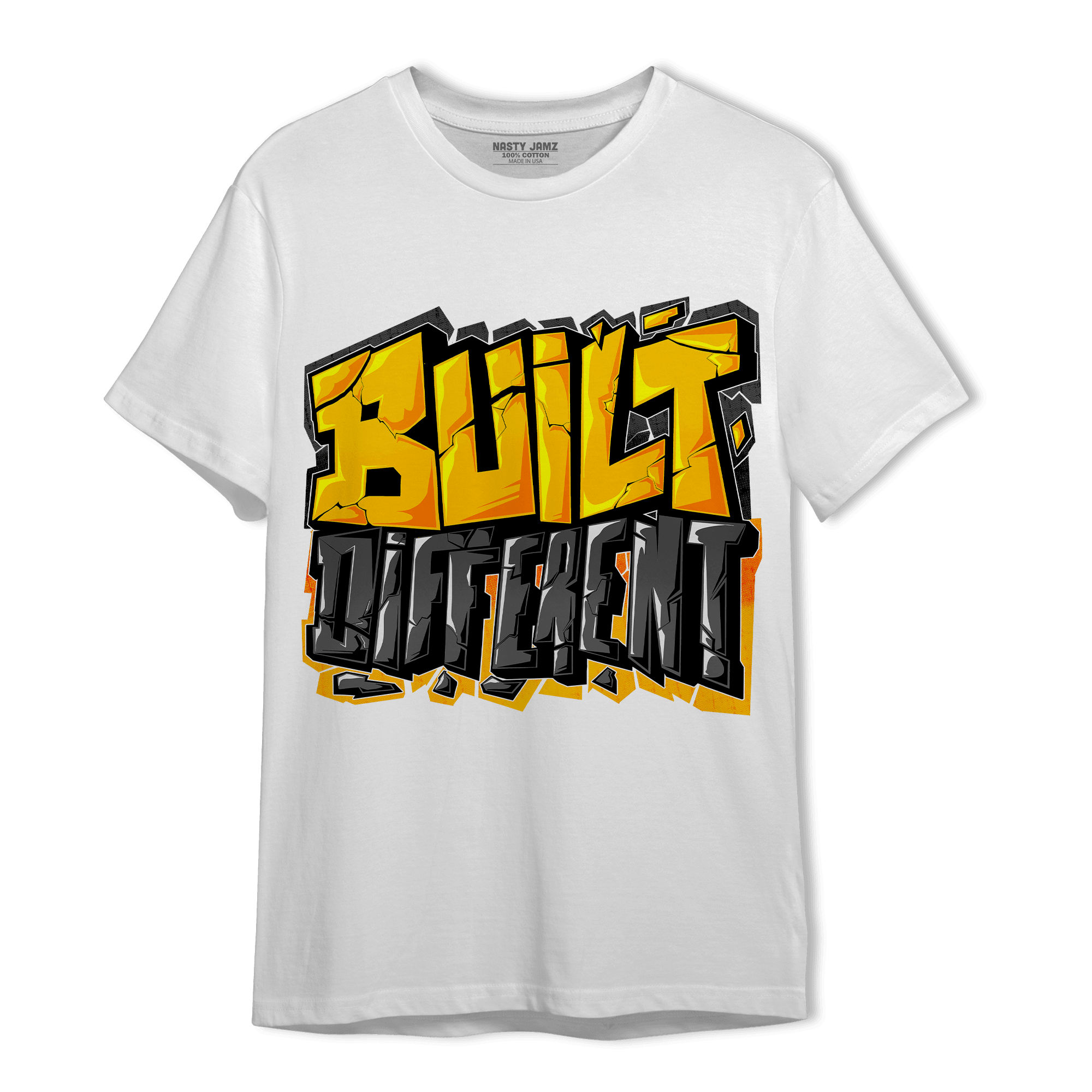 Thunder 4s T Shirt Match Built Different - NastyJamz