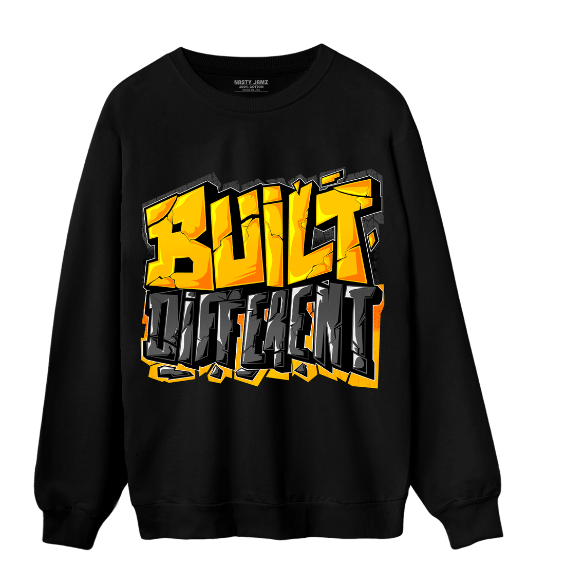 Thunder 4s Sweatshirt Match Built Different - NastyJamz