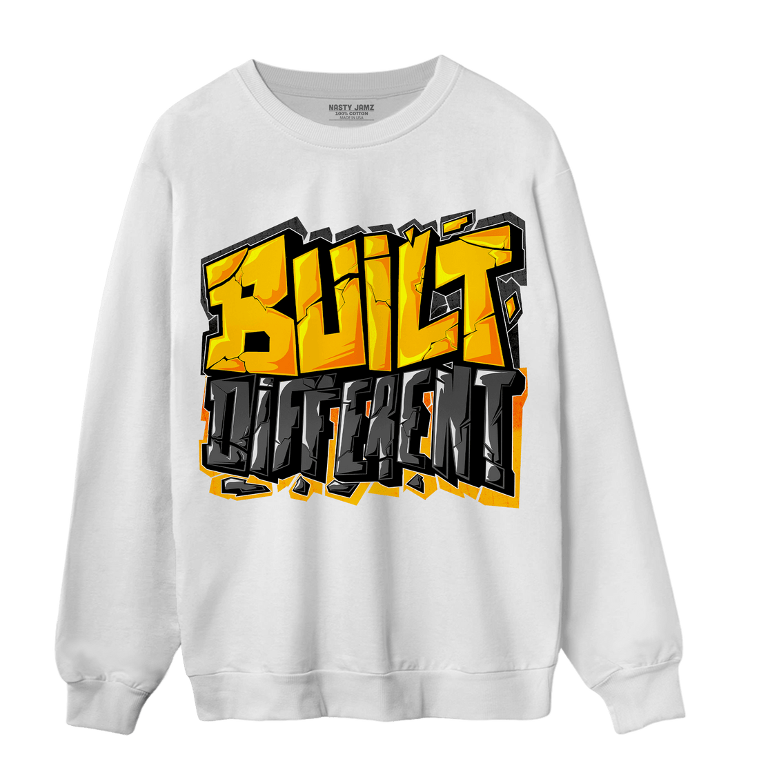 Thunder 4s Sweatshirt Match Built Different - NastyJamz