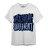 Midnight Navy 5s T Shirt Match Built Different - NastyJamz