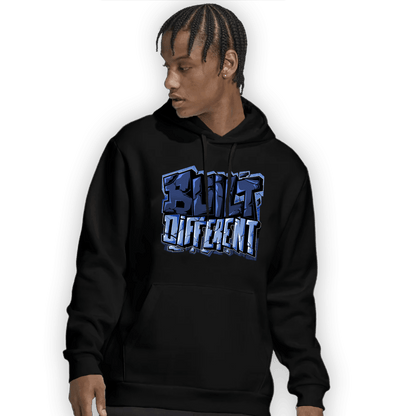 Midnight Navy 5s Hoodie Match Built Different - NastyJamz