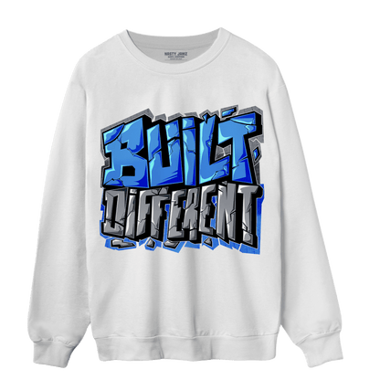 University Blue 5s Sweatshirt Match Built Different - NastyJamz