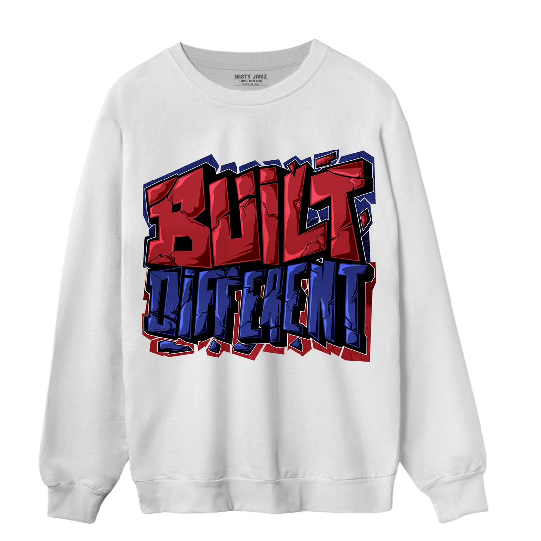 Playoffs 8s Sweatshirt Match Built Different - NastyJamz