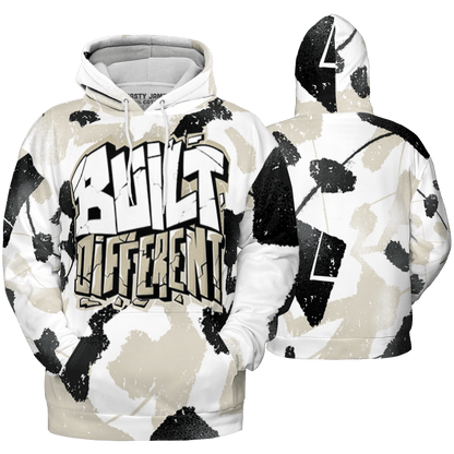 Gratitude 11s Hoodie Match Built Different 3D All-Over Print Broken - NastyJamz