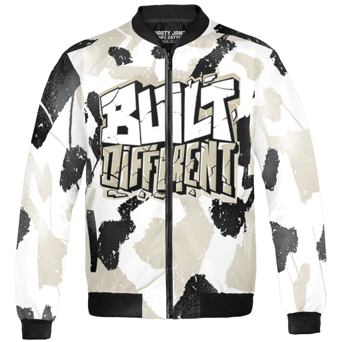 Gratitude 11s Jacket Match Built Different 3D All-Over Print Broken - NastyJamz