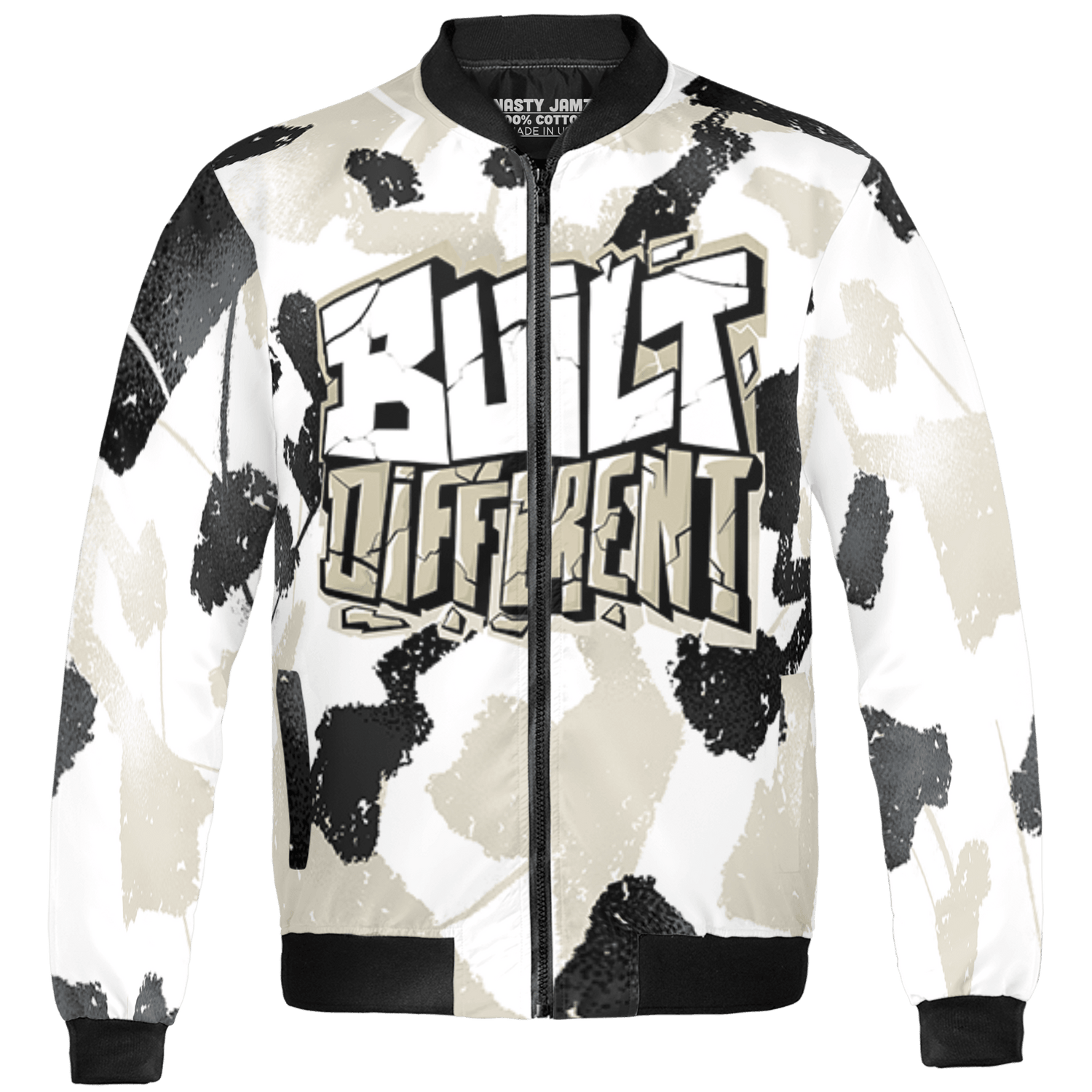 Gratitude 11s Jacket Match Built Different 3D All-Over Print Broken - NastyJamz