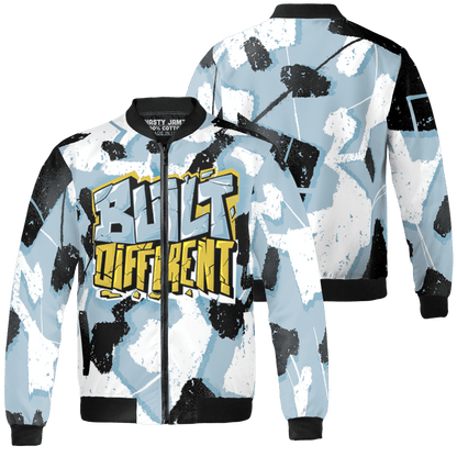 Blue Grey 13s Jacket Match Built Different 3D All-Over Print Broken - NastyJamz