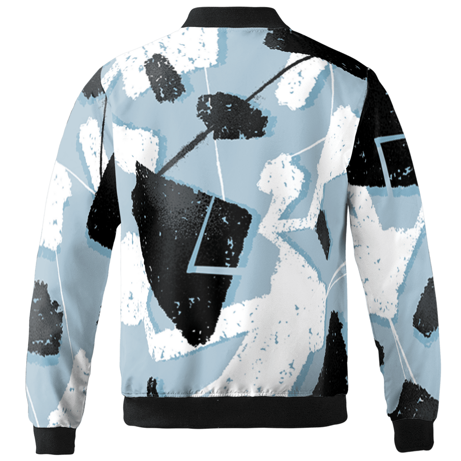 Blue Grey 13s Jacket Match Built Different 3D All-Over Print Broken - NastyJamz
