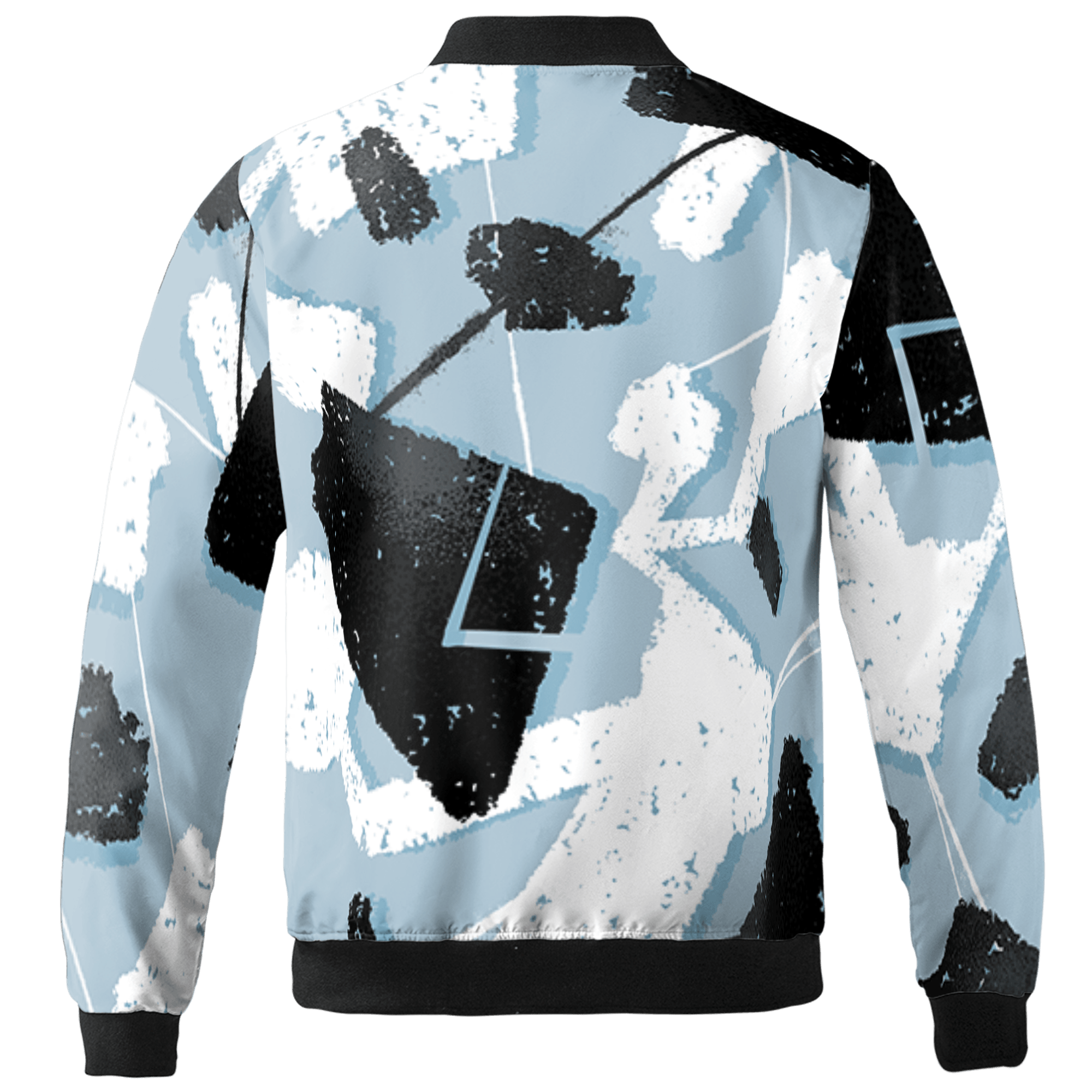 Blue Grey 13s Jacket Match Built Different 3D All-Over Print Broken - NastyJamz