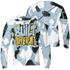 Blue Grey 13s Sweatshirt Match Built Different 3D All-Over Print Broken - NastyJamz