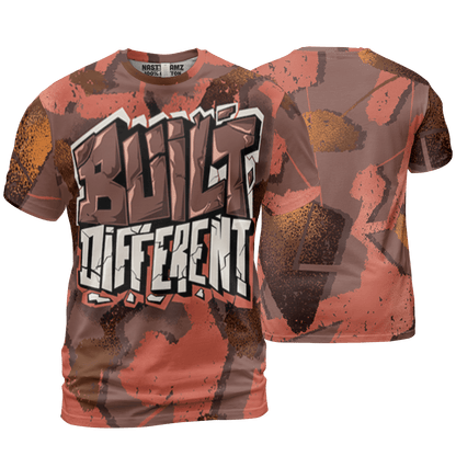 High OG Dusted Clay 1s T Shirt Match Built Different 3D All-Over Print Broken - NastyJamz