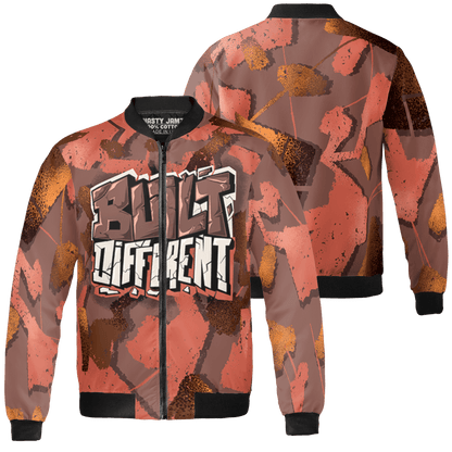 High OG Dusted Clay 1s Jacket Match Built Different 3D All-Over Print Broken - NastyJamz