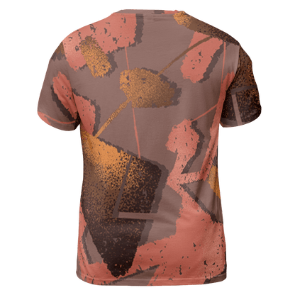 High OG Dusted Clay 1s T Shirt Match Built Different 3D All-Over Print Broken - NastyJamz