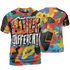 Mid GS Six Championships 1s T Shirt Match Built Different 3D All-Over Print Broken - NastyJamz