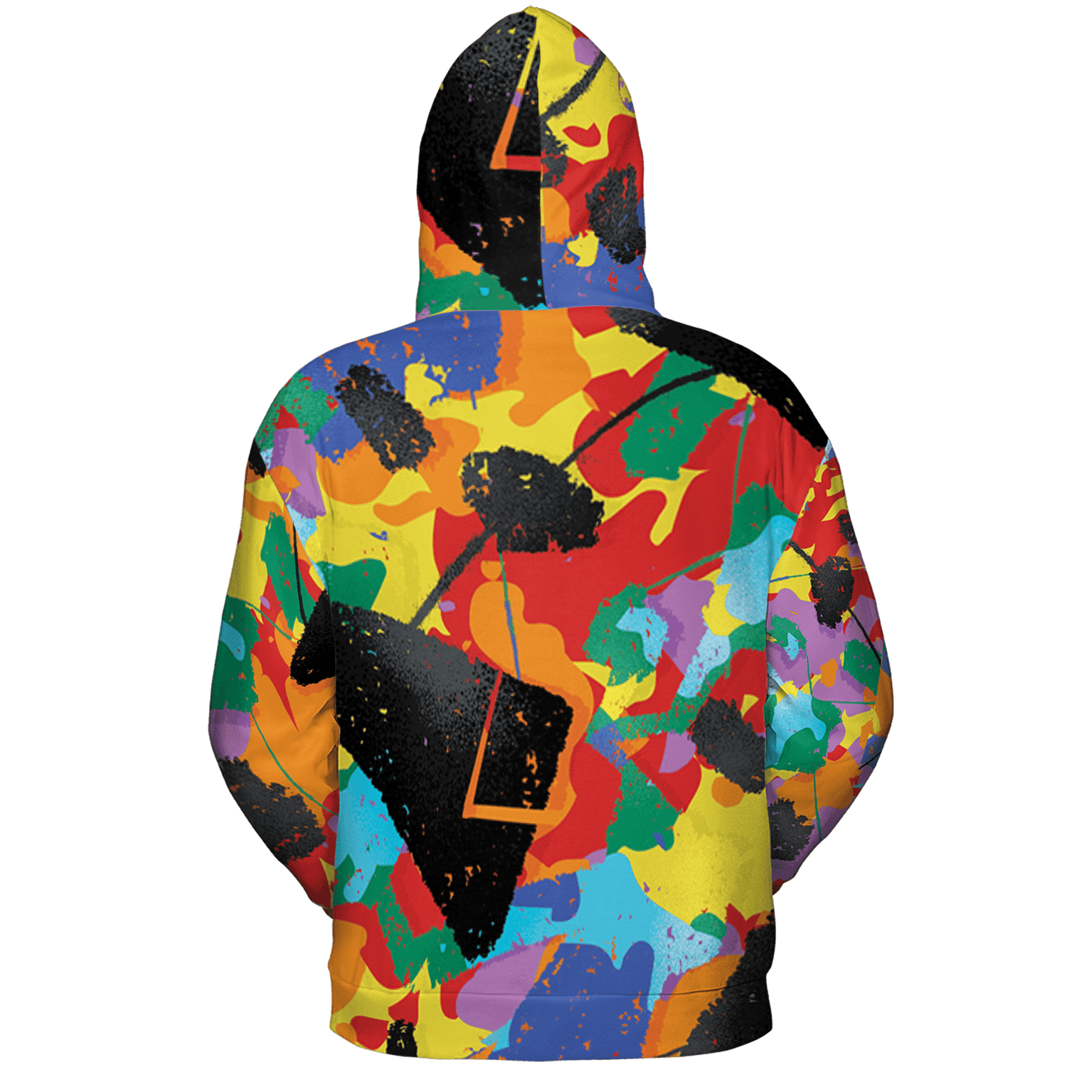 Mid GS Six Championships 1s Hoodie Match Built Different 3D All-Over Print Broken - NastyJamz