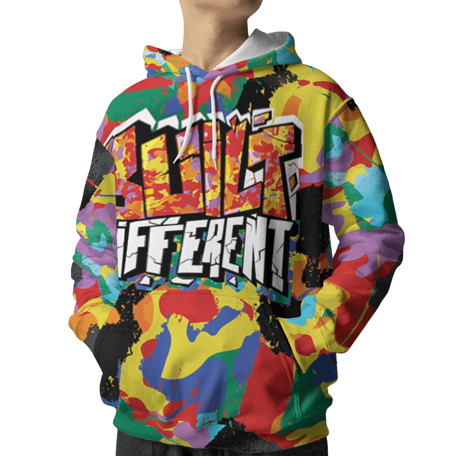 Mid GS Six Championships 1s Hoodie Match Built Different 3D All-Over Print Broken - NastyJamz