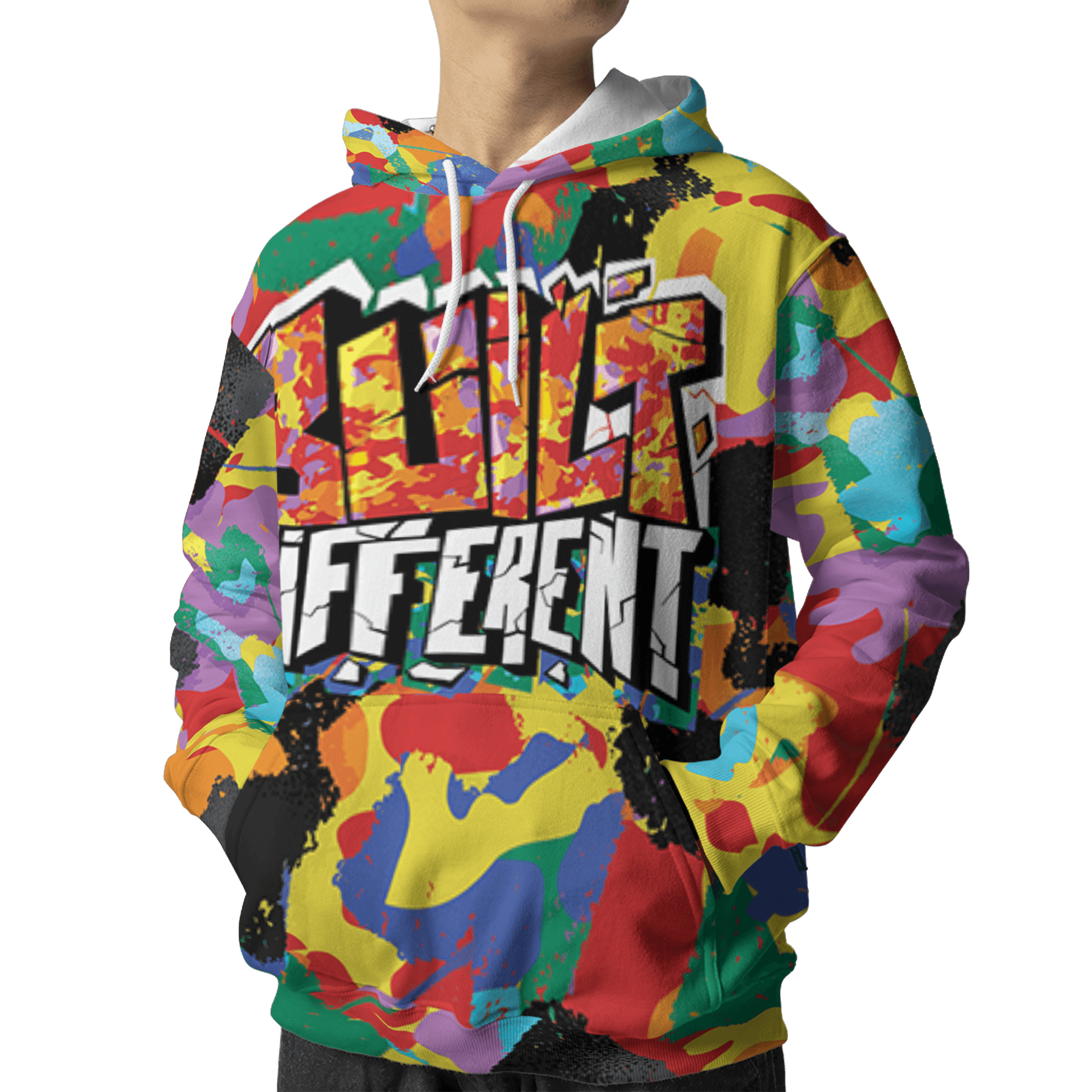 Mid GS Six Championships 1s Hoodie Match Built Different 3D All-Over Print Broken - NastyJamz