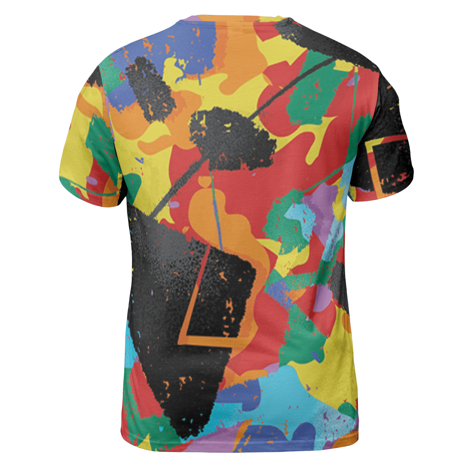 Mid GS Six Championships 1s T Shirt Match Built Different 3D All-Over Print Broken - NastyJamz