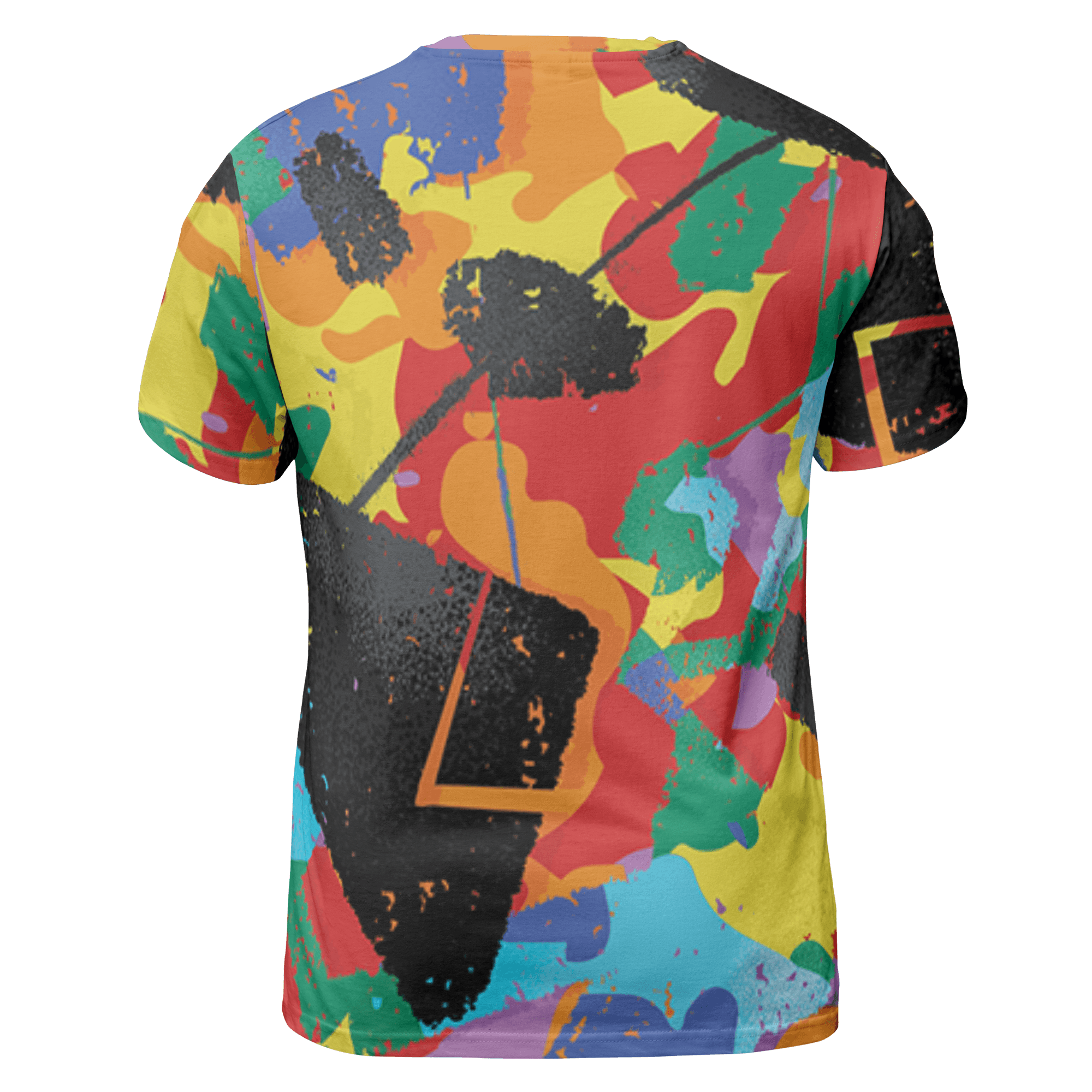 Mid GS Six Championships 1s T Shirt Match Built Different 3D All-Over Print Broken - NastyJamz