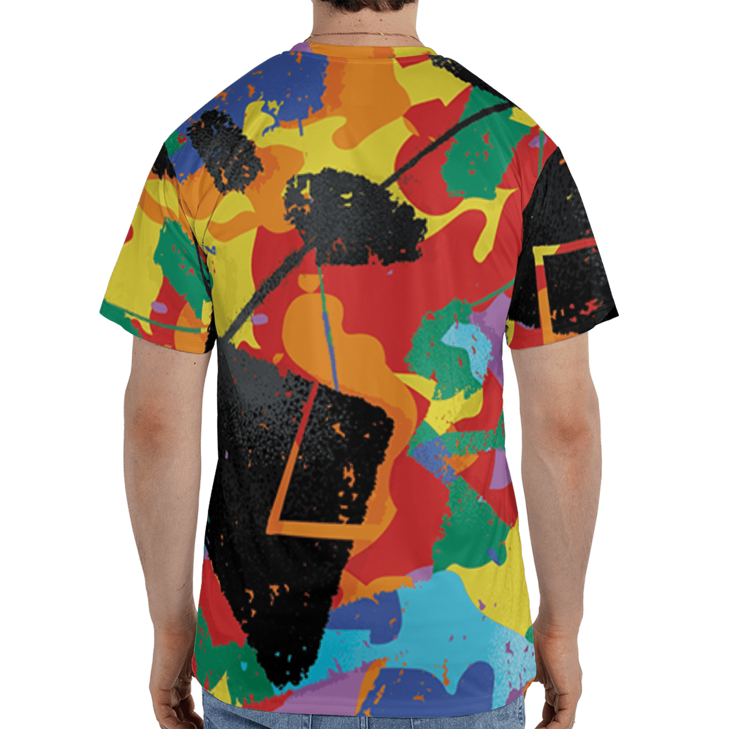 Mid GS Six Championships 1s T Shirt Match Built Different 3D All-Over Print Broken - NastyJamz