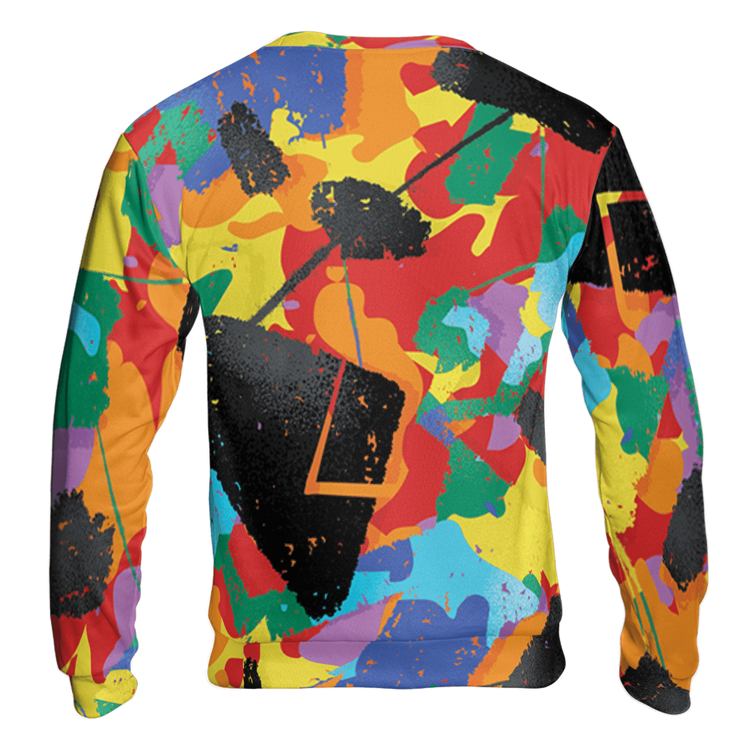 Mid GS Six Championships 1s Sweatshirt Match Built Different 3D All-Over Print Broken - NastyJamz