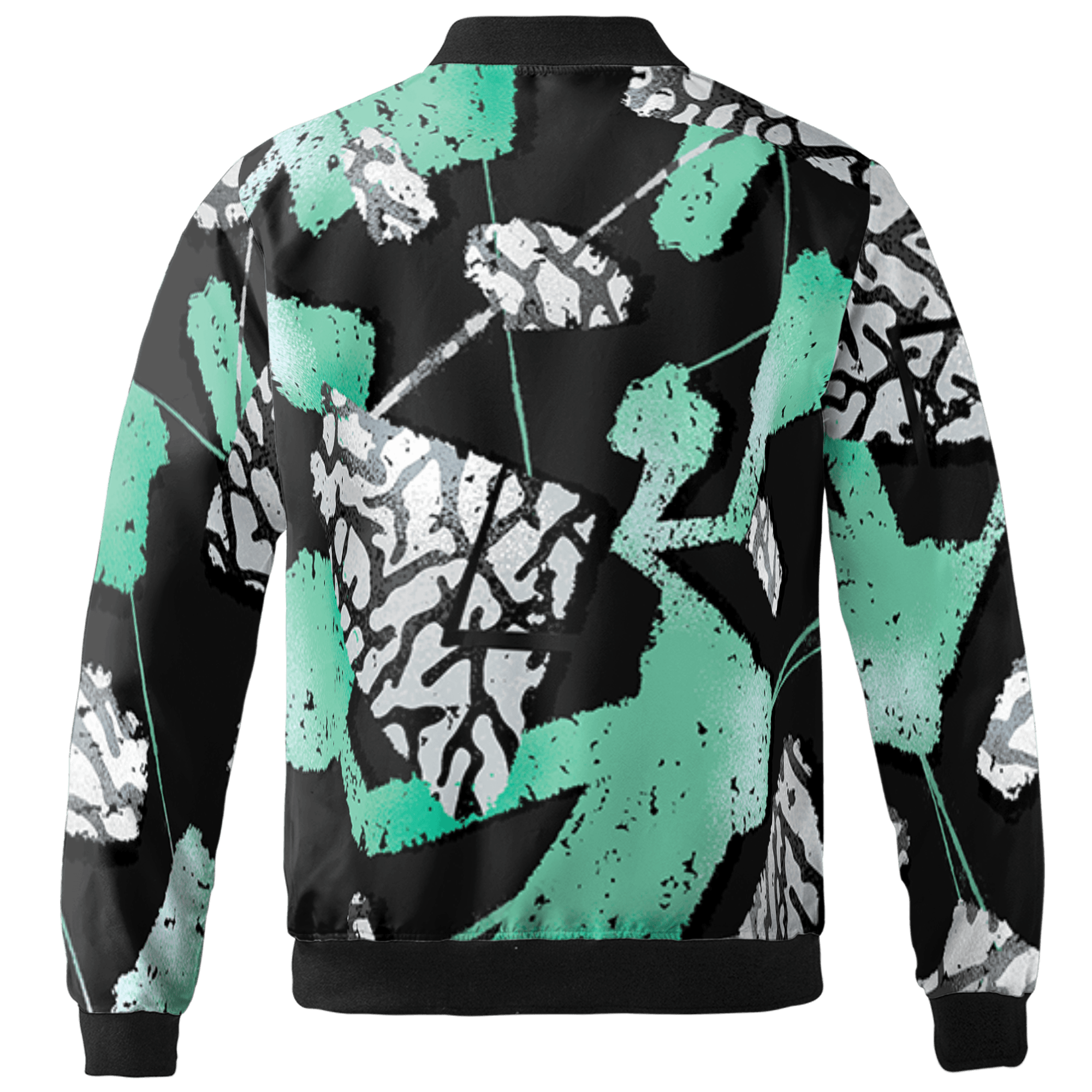 Green Glow 3s Jacket Match Built Different 3D All-Over Print Broken - NastyJamz