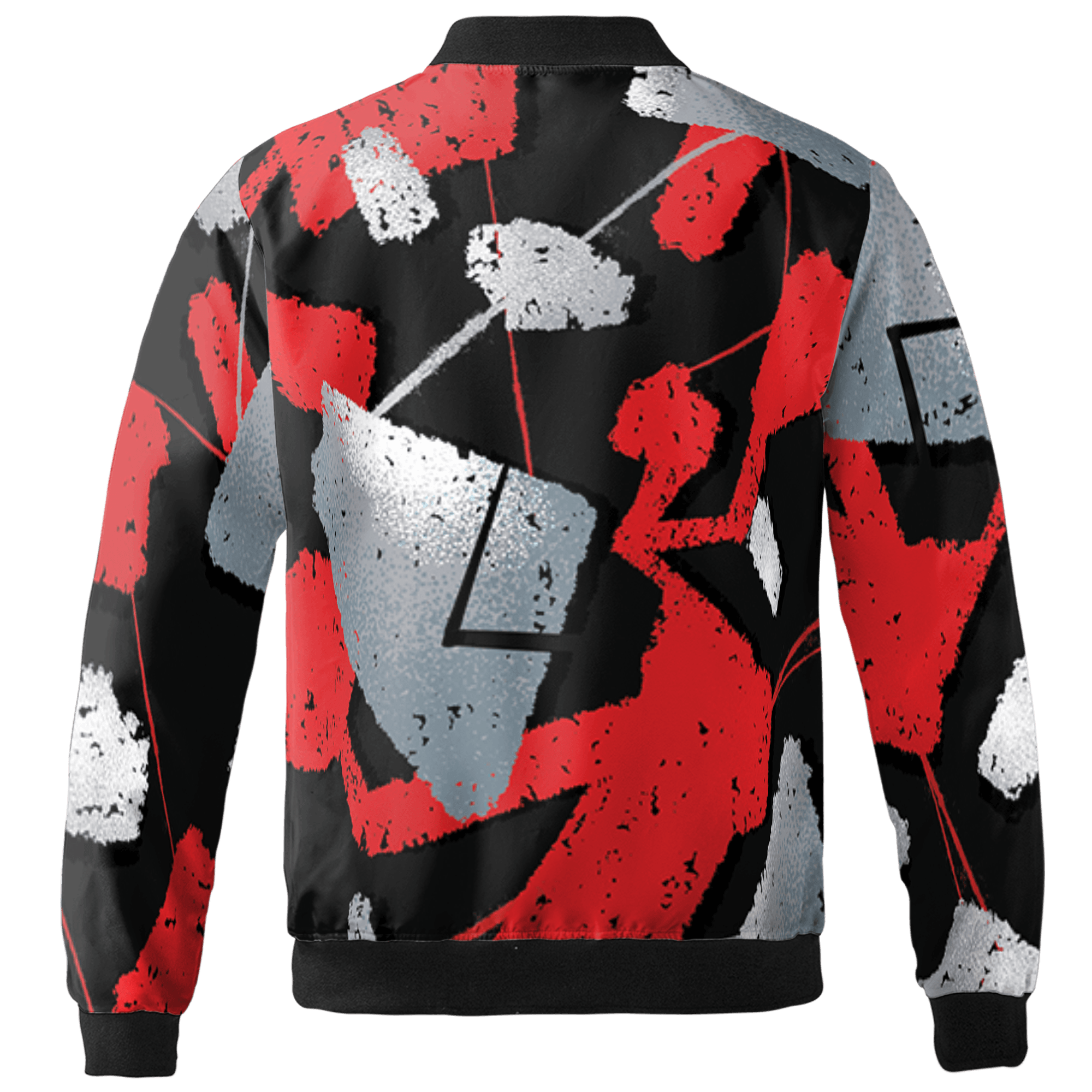 Bred Reimagined 4s Jacket Match Built Different 3D All-Over Print Broken - NastyJamz