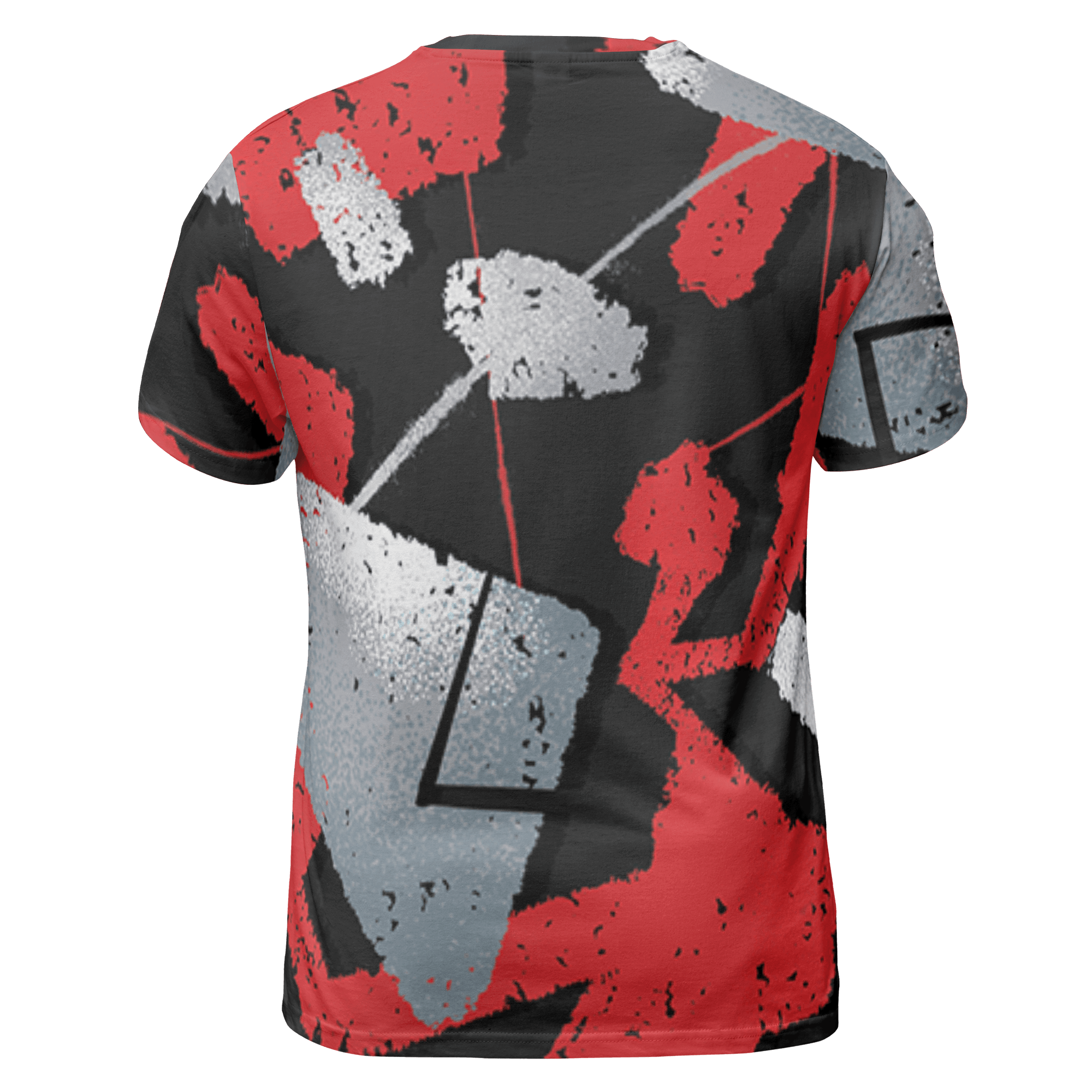 Bred Reimagined 4s T Shirt Match Built Different 3D All-Over Print Broken - NastyJamz