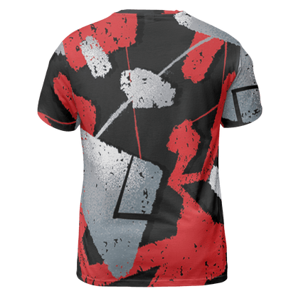 Bred Reimagined 4s T Shirt Match Built Different 3D All-Over Print Broken - NastyJamz