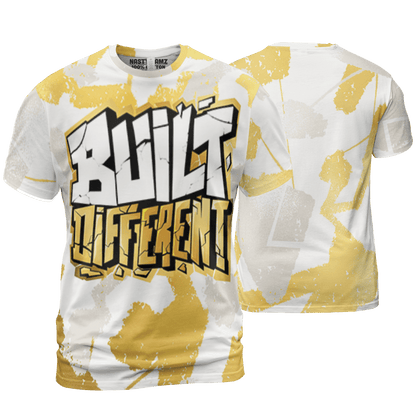 Sail 4s T Shirt Match Built Different 3D All-Over Print Broken - NastyJamz
