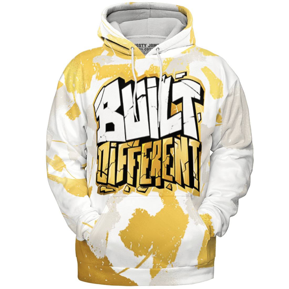 Sail 4s Hoodie Match Built Different 3D All-Over Print Broken - NastyJamz