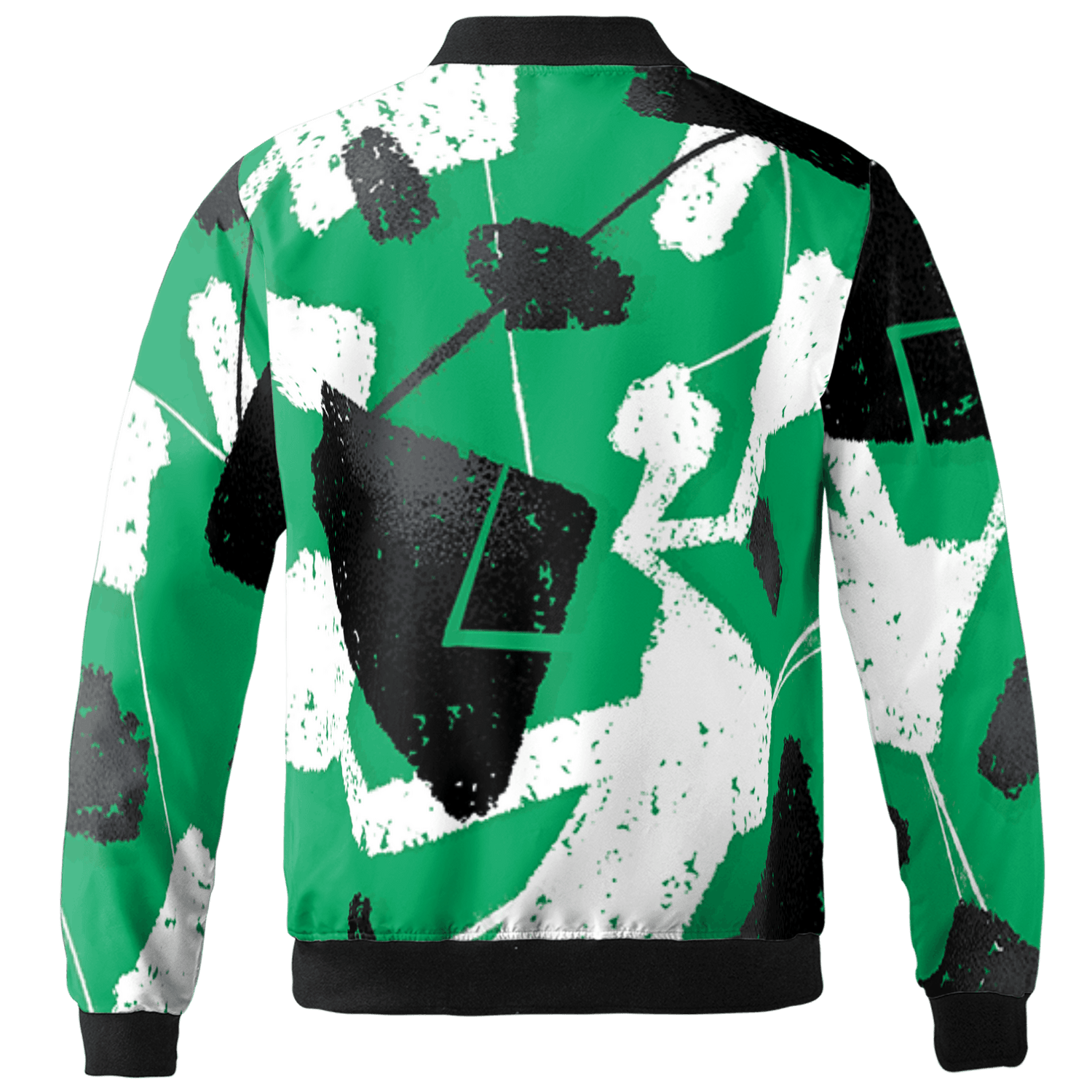 Lucky Green 5s Jacket Match Built Different 3D All-Over Print Broken - NastyJamz