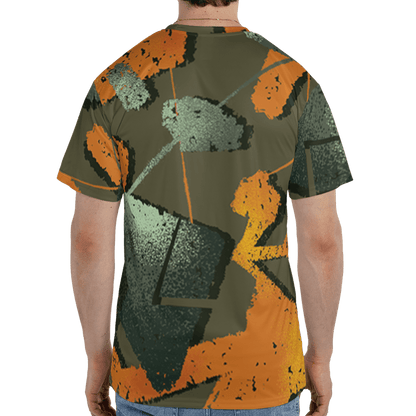 Olive 5s T Shirt Match Built Different 3D All-Over Print Broken - NastyJamz