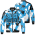 Powder Blue 9s Jacket Match Built Different 3D All-Over Print Broken - NastyJamz